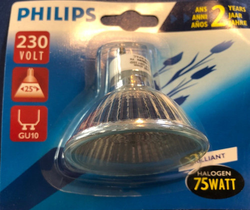 Philips alogeno brillante - brillante, 75