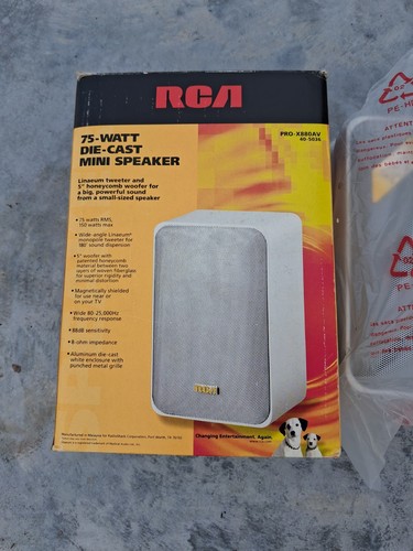 Mini altoparlanti rca 75 - 2,